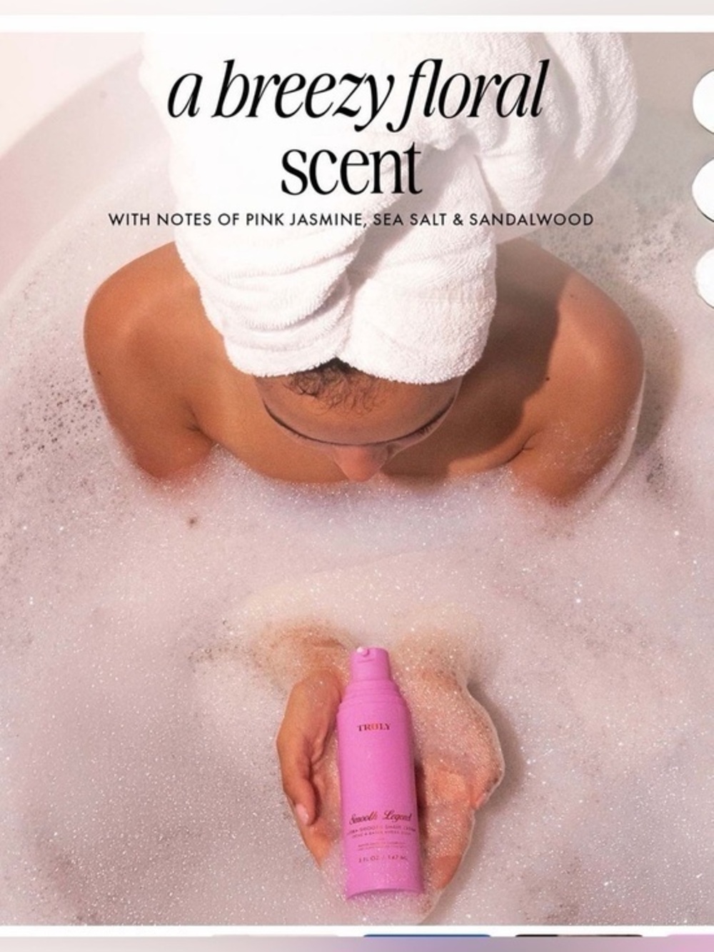 Truly SHAVE CREAM Smooth Legend Moisturizing